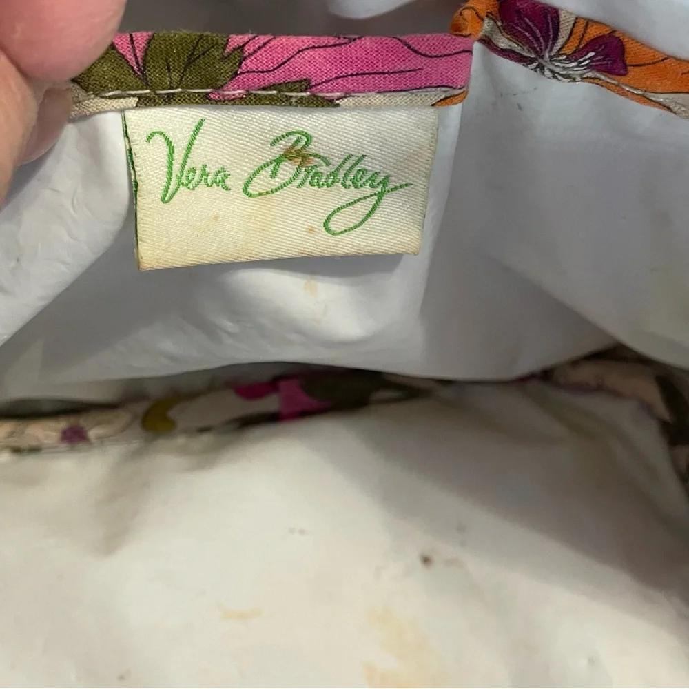 Vera Bradley Floral Multi-Color‎ Women's Cosmetic Bag~